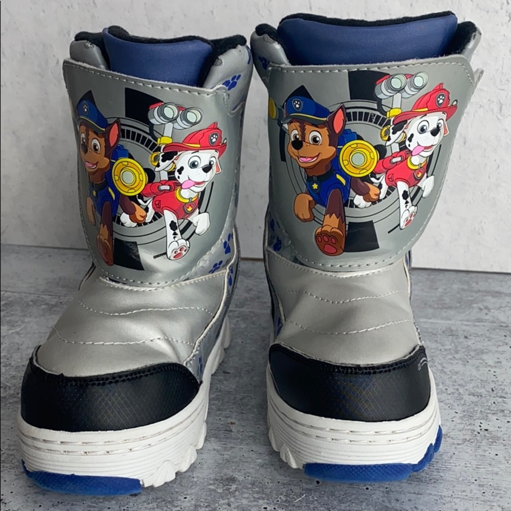 Paw Patrol Toddler Snow Boots Sz 9